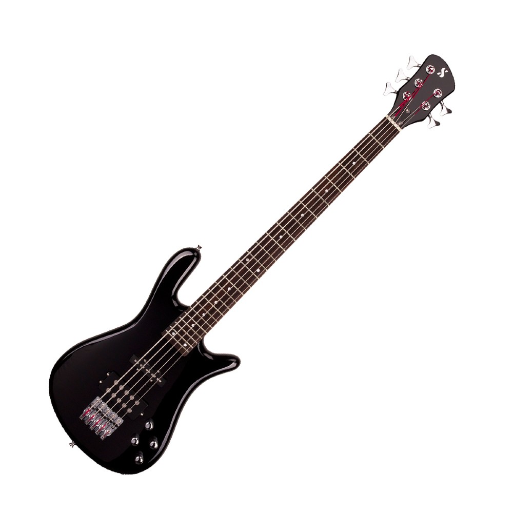 SX SWB1 5-String Bass Guitar (Black)