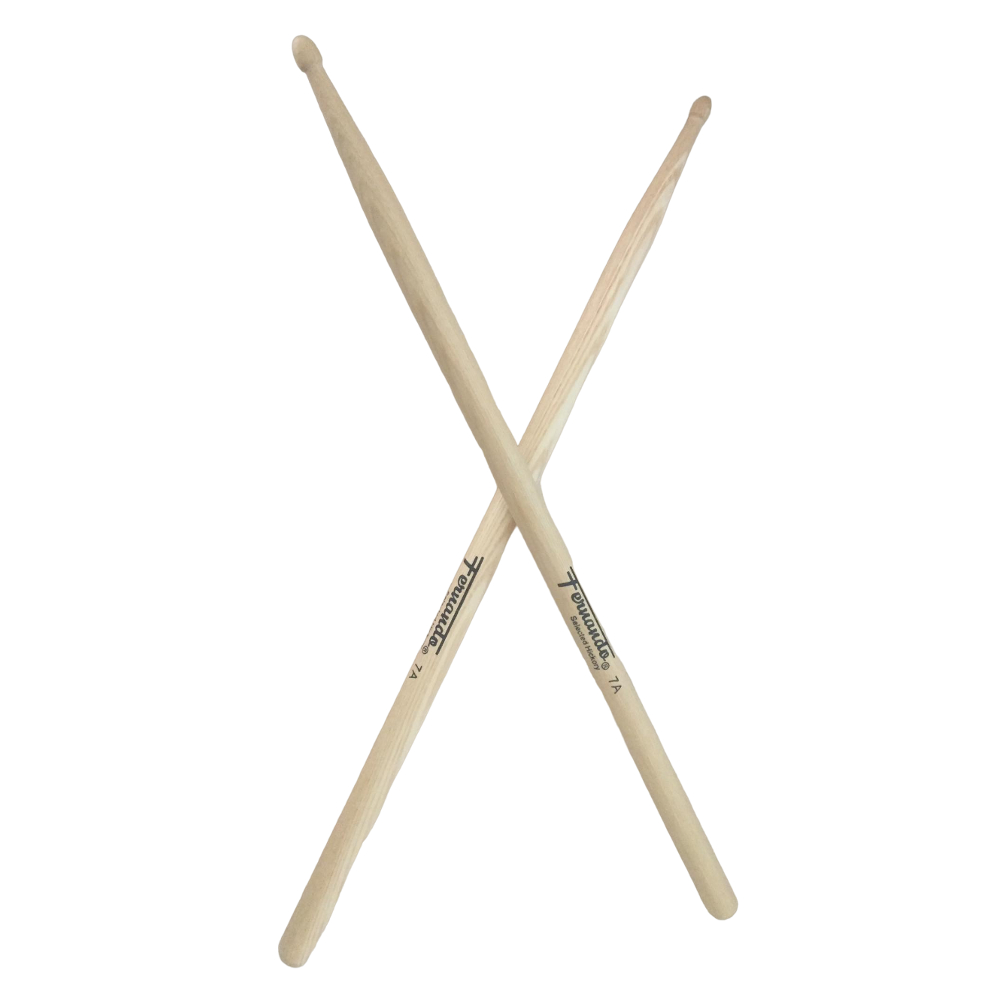 Fernando 7A Hickory Series Wood Tip Drumsticks