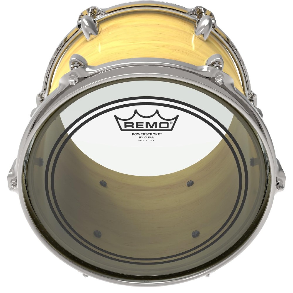 Remo P3-0316-BP Powerstroke 3 Clear Batter 16-inch Drum Head