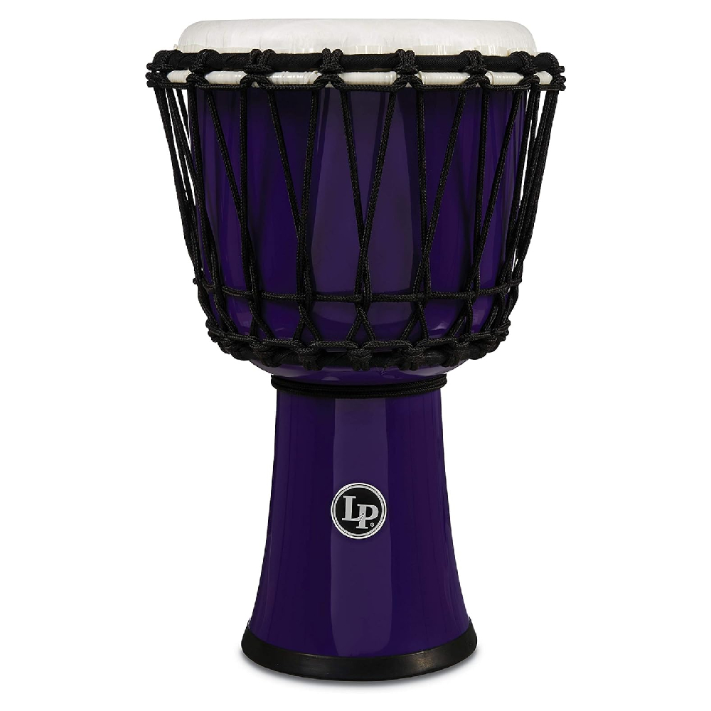 LP LP1607PL 7-Inch Rope Tuned Circle  Djembe With Perfect-Pitch Head