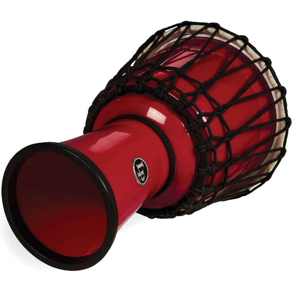 LP LP1607RD 7-Inch Rope Tuned Circle  Djembe With Perfect-Pitch Head