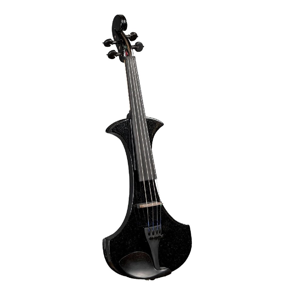 Cremona SV-180BKE Premier Student Electric Violin (Sparkling Black)