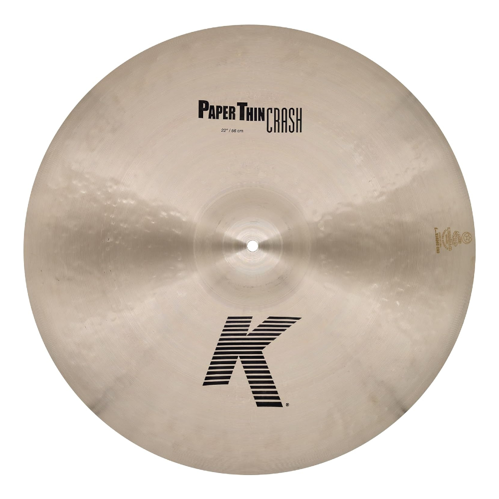 Zildjian K2822 22-inch K Paper Thin Crash Cymbal