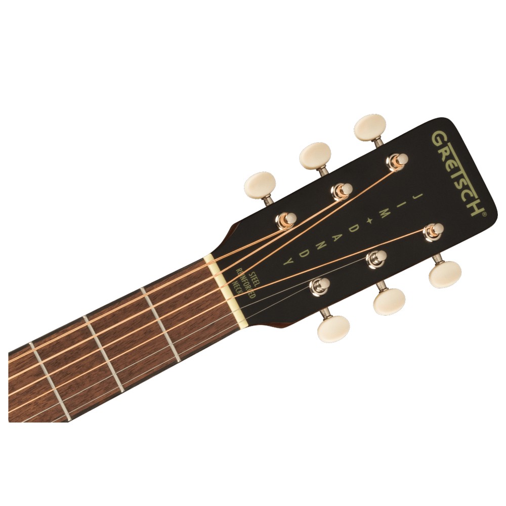 Gretsch Jim Dandy Deltoluxe Dreadnought Acoustic-electric Guitar - Black (271123051)