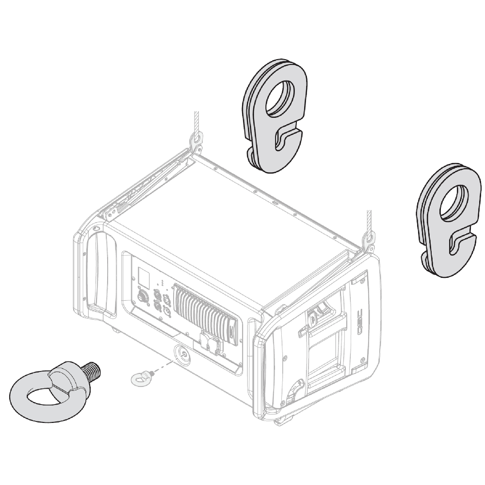 QSC LA-KIT-I Accessory Installation Kit