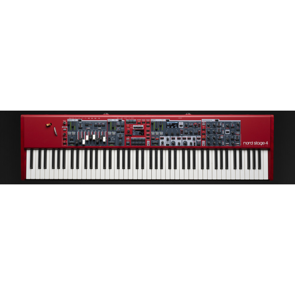 Nord Stage 4 Compact 73-Note Semi Weighted Stage Keyboard Synthesizer