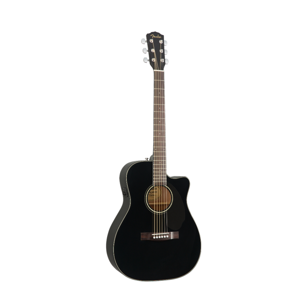 Fender CC-60SCE Concert Acoustic Guritar - Black (970153006)