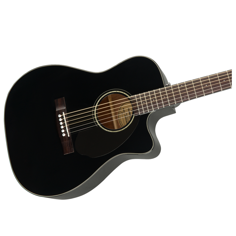 Fender CC-60SCE Concert Acoustic Guritar - Black (970153006)