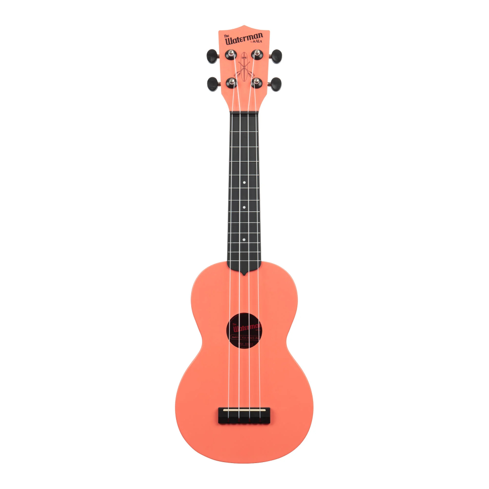 Kala KA-WMS-PK-S Waterman Soprano Ukulele (Pink Dusk)