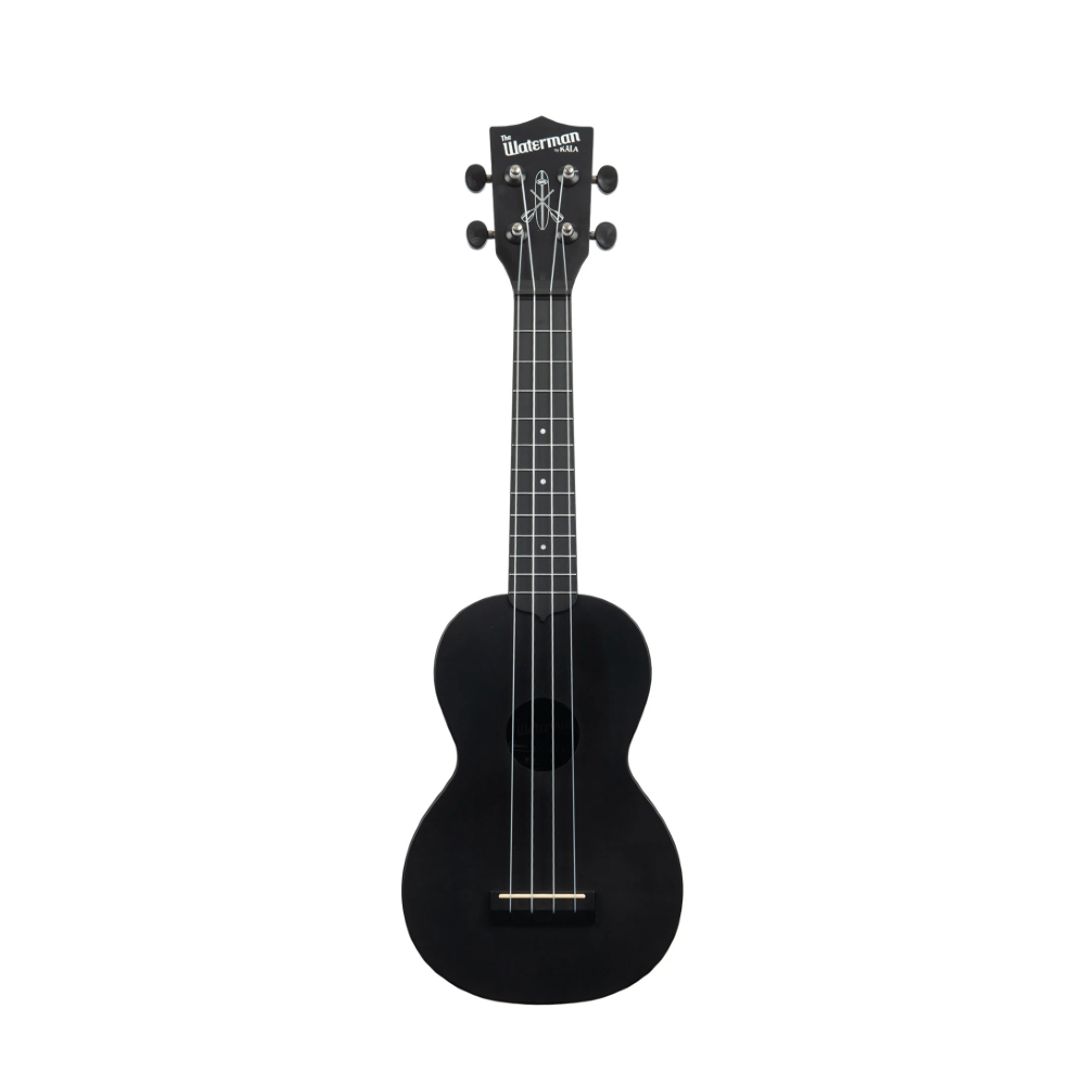 Kala KA-WMS-BK-S Waterman Soprano Ukelele (Black Sand)