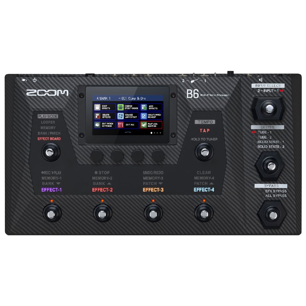 Zoom B6 Bass Multi-effects Processor