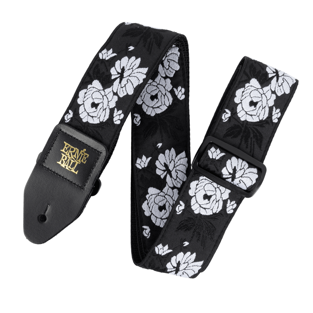 Ernie Ball 5357 Classic Jacquard  Guitar Strap (Vanilla Rose)