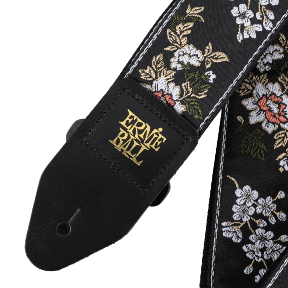 Ernie Ball 5362 Classic Jacquard Guitar Strap (White Blossom)