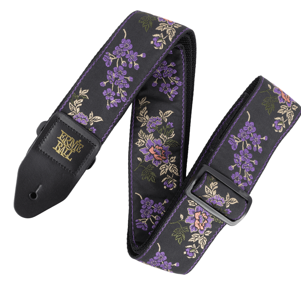 Ernie Ball 5364 Classic Jacquard Guitar Strap (Lavender Blossom)