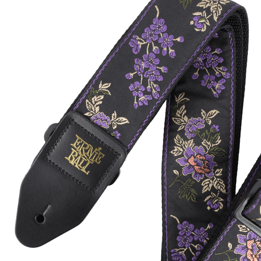 Ernie Ball 5364 Classic Jacquard Guitar Strap (Lavender Blossom)