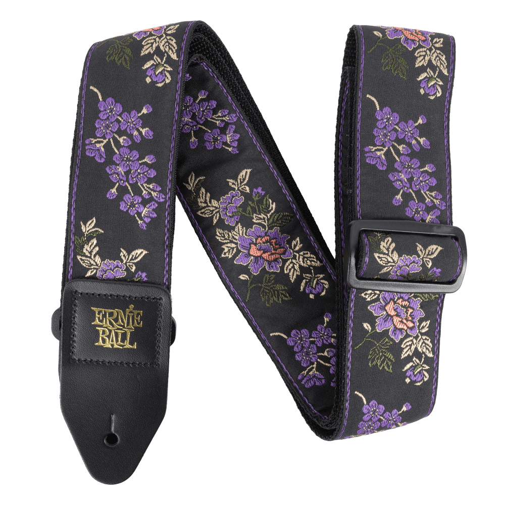 Ernie Ball 5364 Classic Jacquard Guitar Strap (Lavender Blossom)