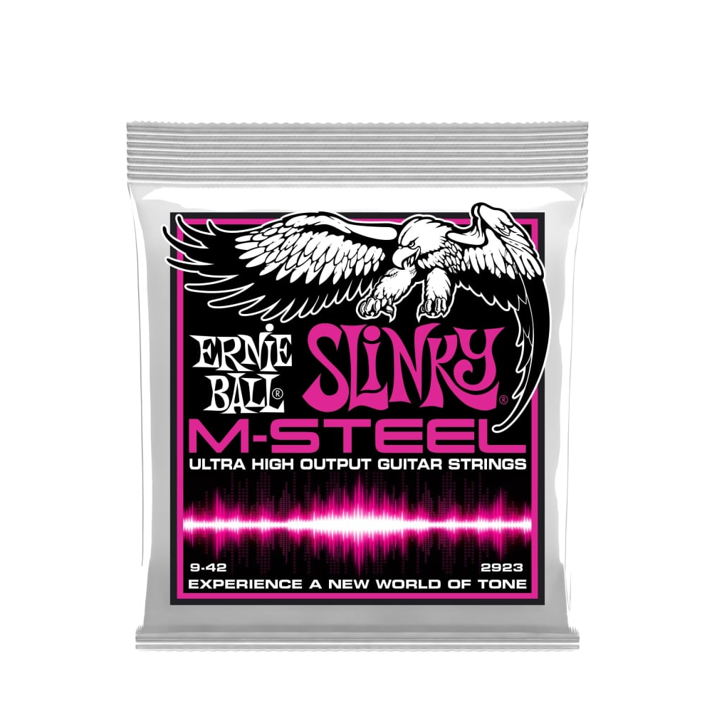 Ernie Ball 2593 Super Slinky Flatwound Electric Guitar Strings (.009-.042)