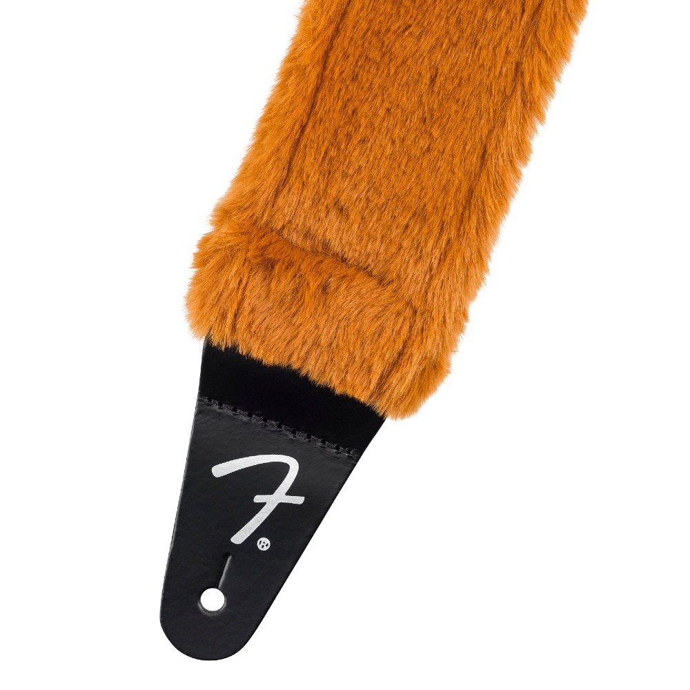 Fender Poodle Plush Guitar Strap (Rust)