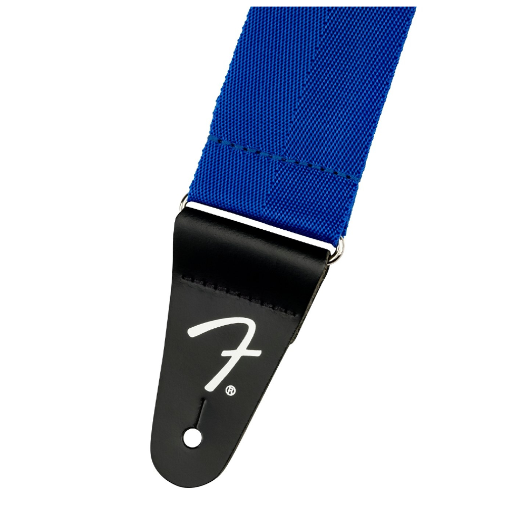 Fender Polypro Guitar Strap with Leather Ends (Blue)