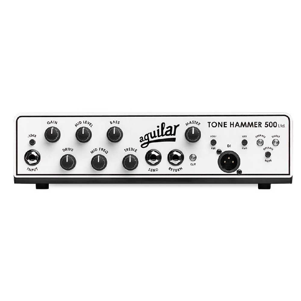 Aguilar Tone Hammer 500 500W Bass Amplifier Head (White)