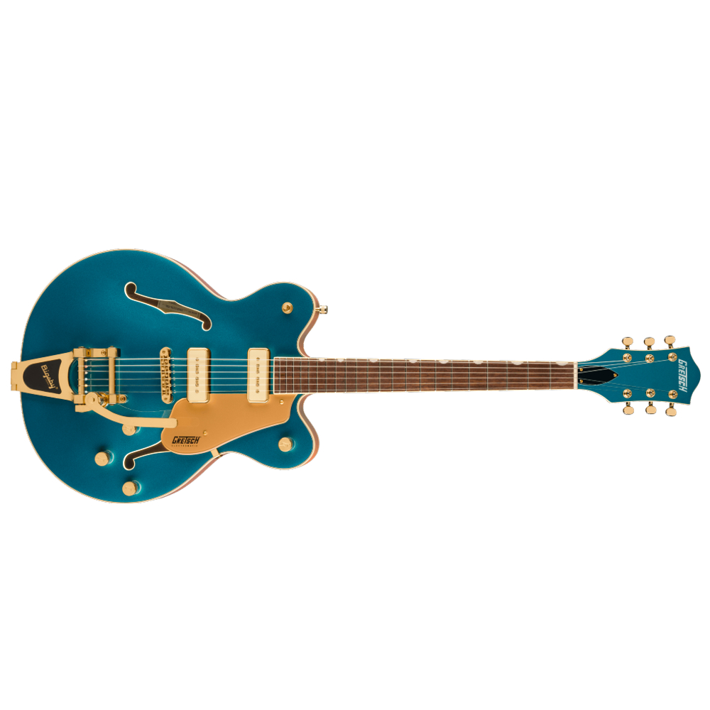 Gretsch Limited Edition Electromatic Pristine Center Block Electric Guitar Double-Cut with Bigsby (Petrol)