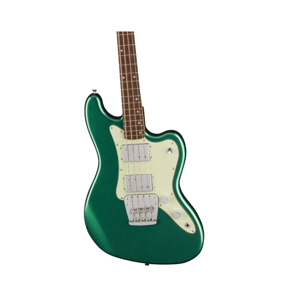 Squier by Fender Paranormal Rascal HH Bass Guitar - Laurel Fingerboard / Mint Pickguard (Sherwood Green)