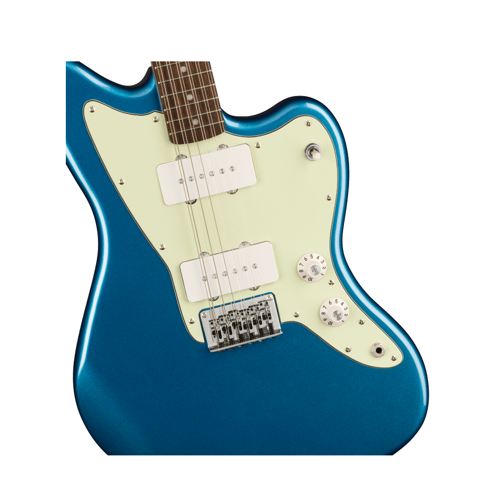 Squier by Fender Paranormal Jazzmaster XII Electric Guitar - Laurel Fingerboard / Mint Pickguard (Lake Placid Blue)