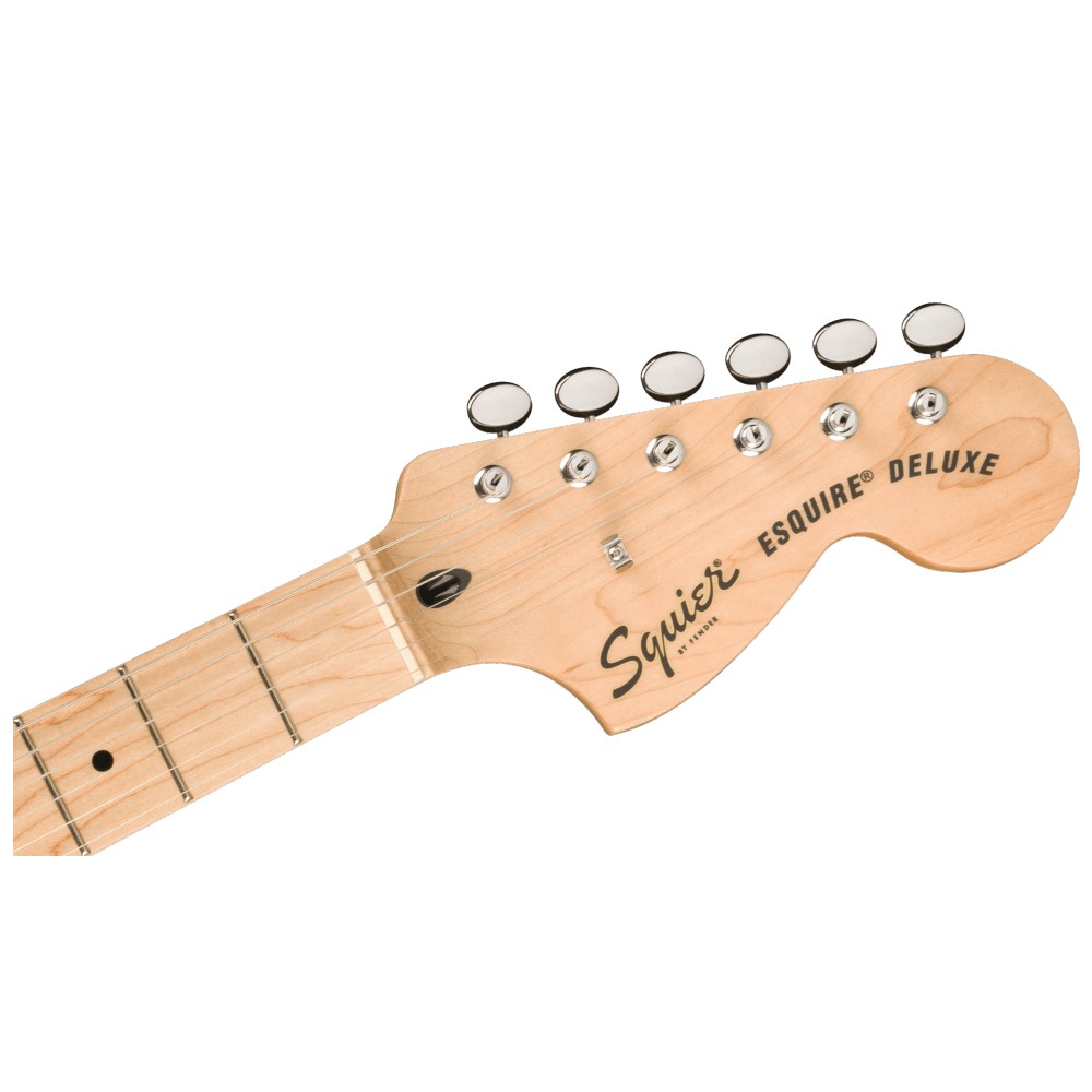 Squier by Fender Paranormal Esquire Deluxe Electric Guitar - Maple Fingerboard / Black Pickguard (Mocha)