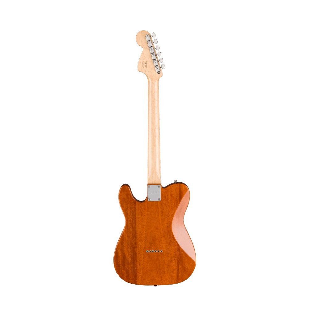 Squier by Fender Paranormal Esquire Deluxe Electric Guitar - Maple Fingerboard / Black Pickguard (Mocha)