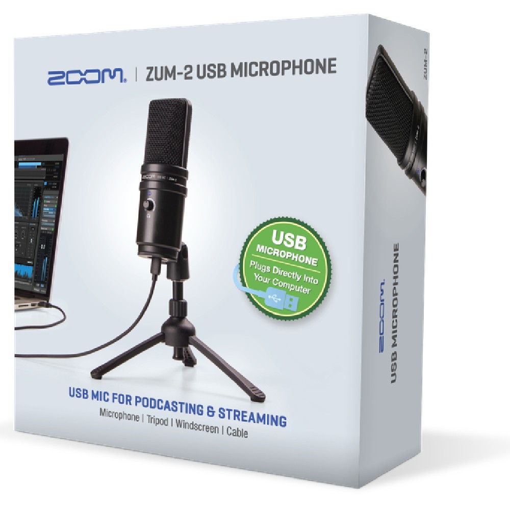 Zoom ZUM-2 Plug and Play USB Microphone