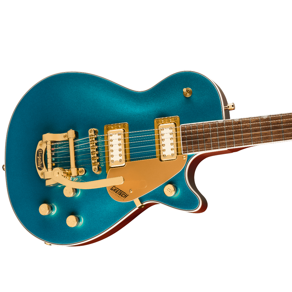 Gretsch Limited Edition Electromatic Pristine Jet Single-Cut with Bigsby Electric Guitar (Laurel Fingerboard - Petrol)