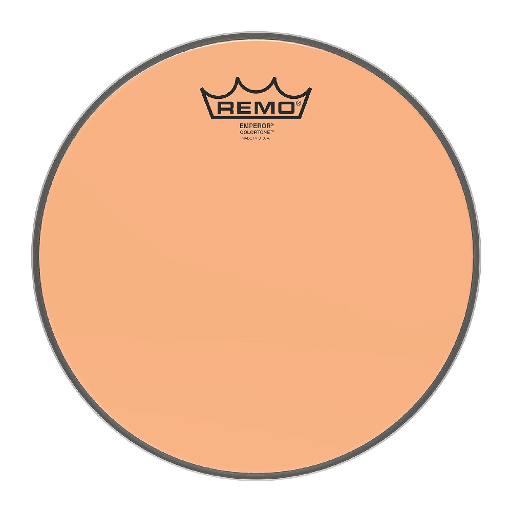 Remo BE-0313-CT-0G 13-inch Tom Batter Drum Head (Orange)