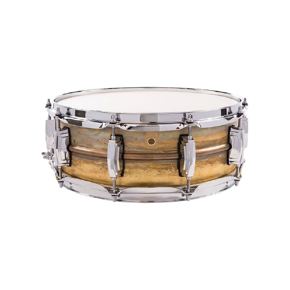 Ludwig LB454R Raw Brass Phonic Snare Drum (14x5)