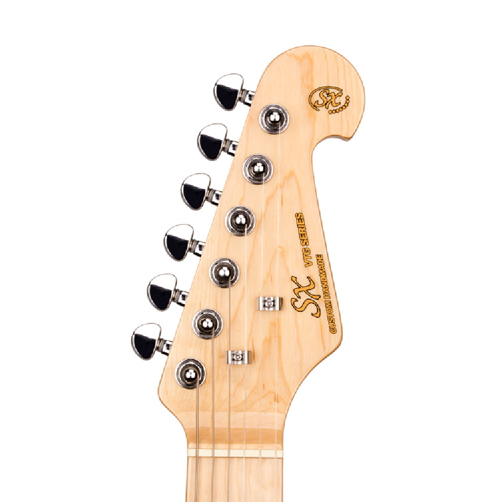 SX SST/ASH/NA Stratocaster Electric Guitar (Natural)