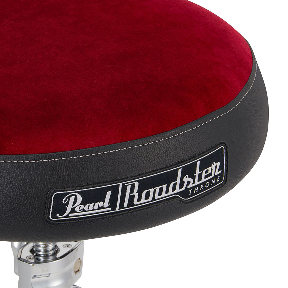 Pearl D-1500RST Drummers Throne with Red Cloth