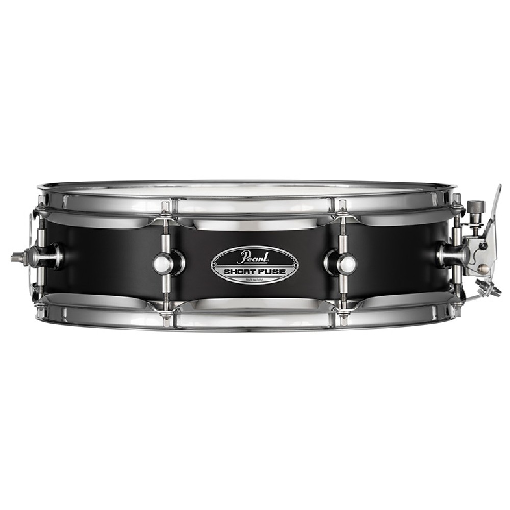 Pearl SFS1335B Short Fuse Steel 13X3.5 Piccolo Snare (Black)