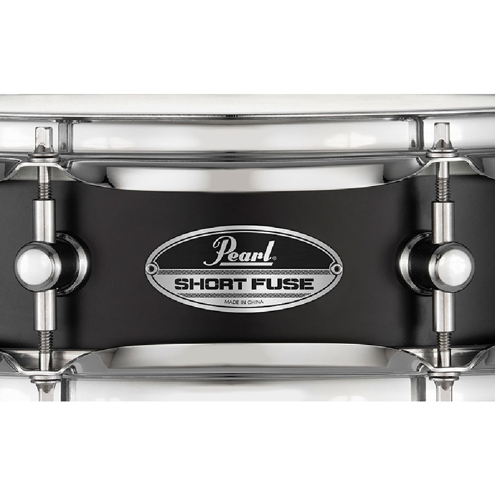 Pearl SFS1335B Short Fuse Steel 13X3.5 Piccolo Snare (Black)