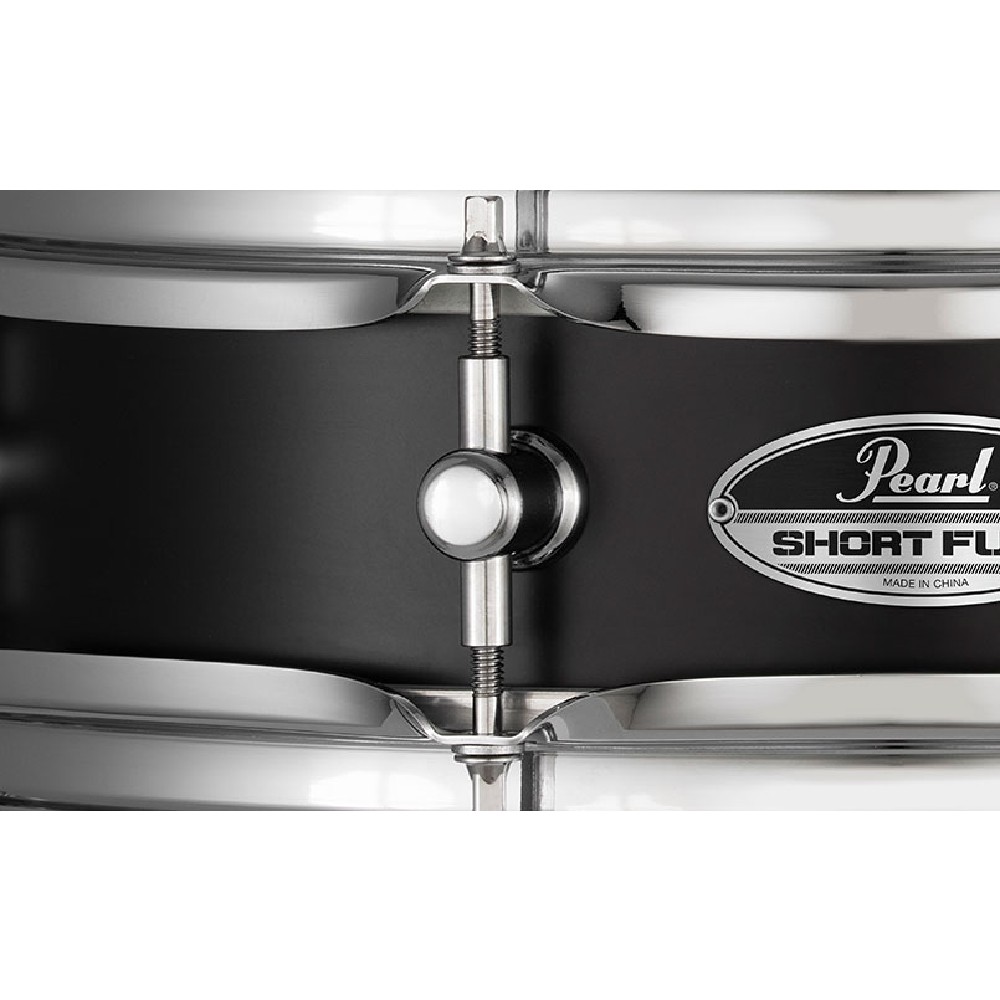 Pearl SFS1335B Short Fuse Steel 13X3.5 Piccolo Snare (Black)