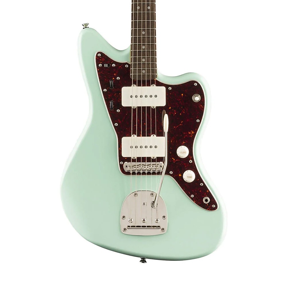 Squier by Fender FSR Classic Vibe '60s Jazzmaster Electric Guitar - Laurel Fingerboard (Surf Green)