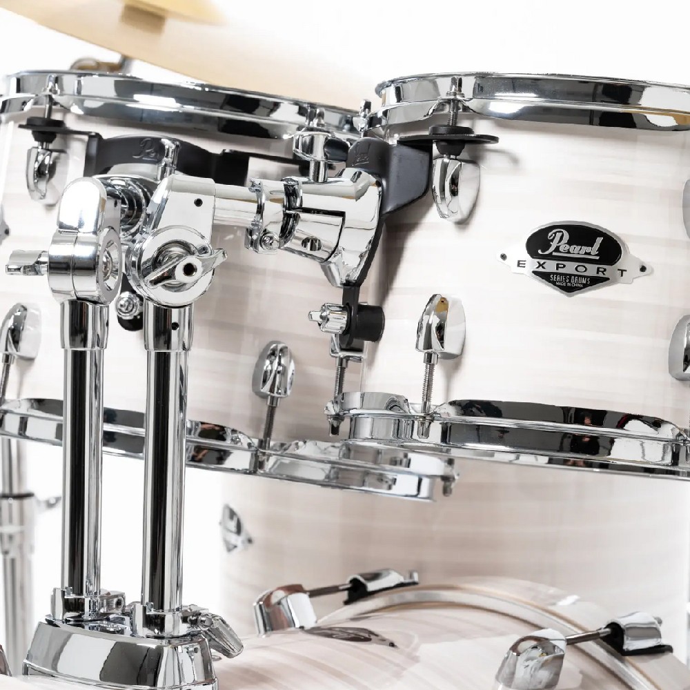 Pearl EXX725SP/C+HWP-834 EXX 5-PCS Fusion Drum Set  #777 Slipstream White (Without Cymbals)