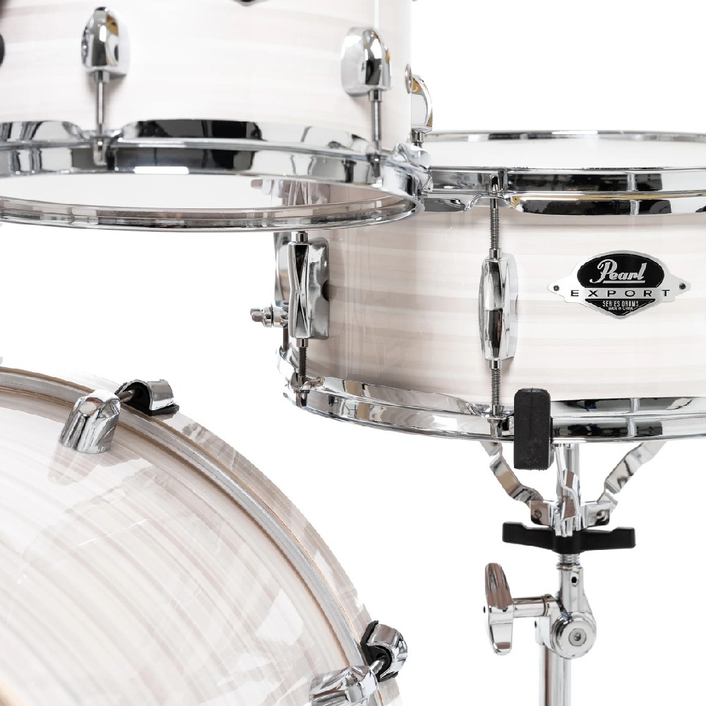 Pearl EXX725SP/C+HWP-834 EXX 5-PCS Fusion Drum Set  #777 Slipstream White (Without Cymbals)