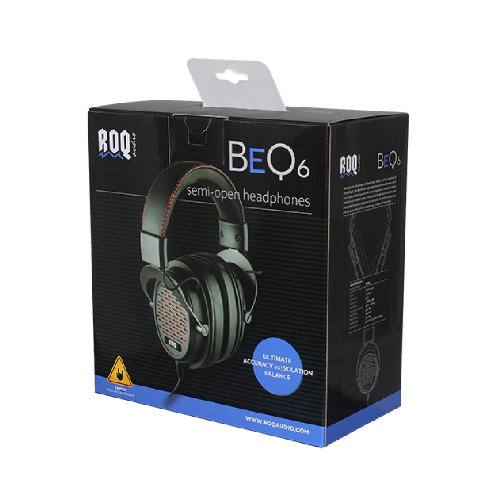 ROQ Audio BEQ6 Semi Open Ear Headphones