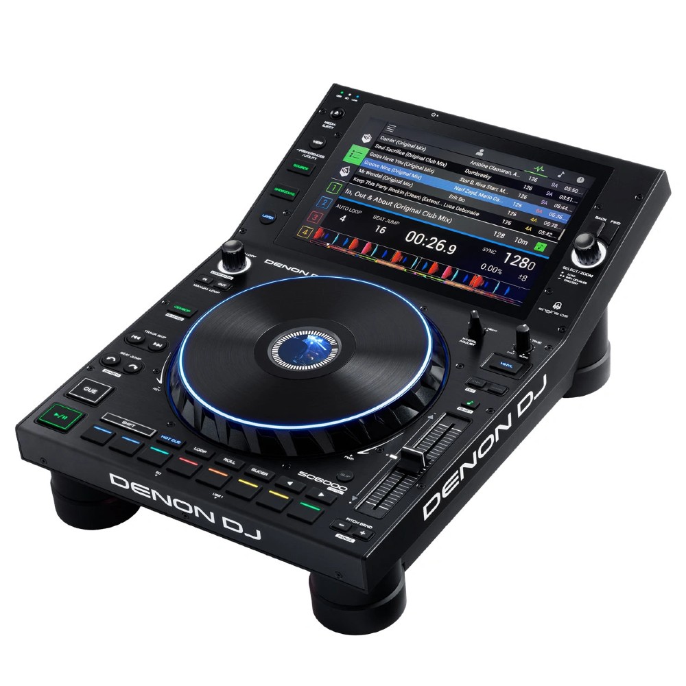 Denon DJ SC6000M PRIME Standalone DJ Media Player with Motorized Platter