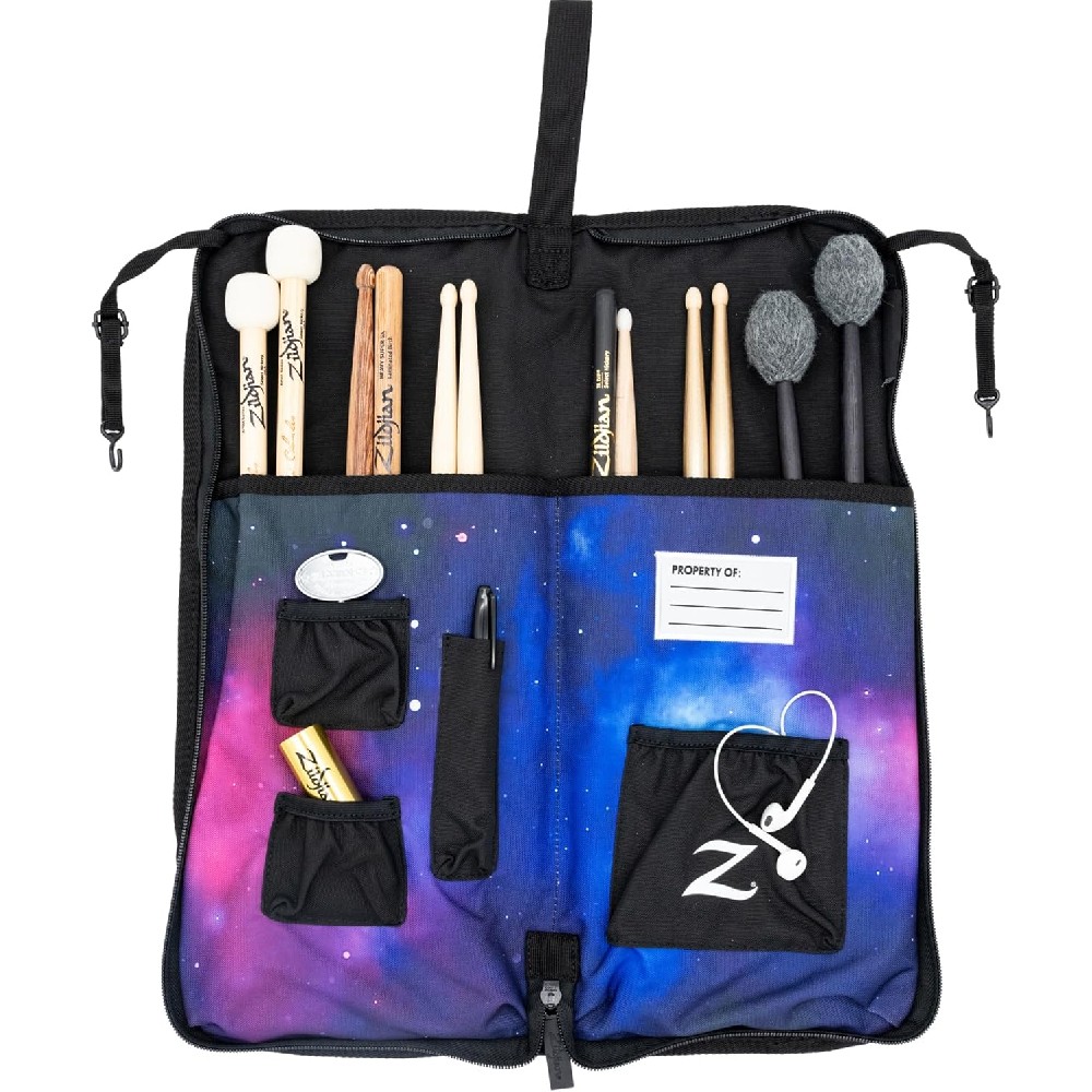 Zildjian ZXSB00302 Student Drumstick Bag (Purple Galaxy)