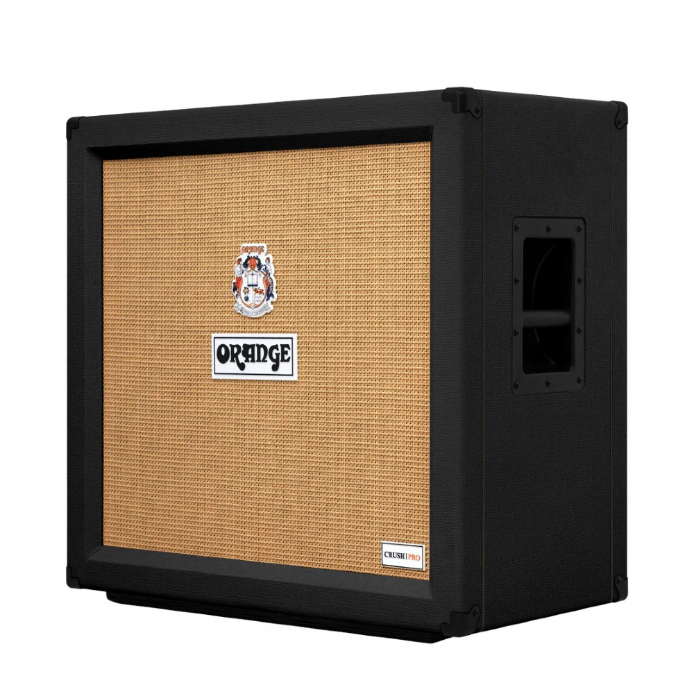 Orange Crush Pro CR-PRO-CAB-412-BK  4 X 12-inch Guitar Speaker Cabinet (Black)