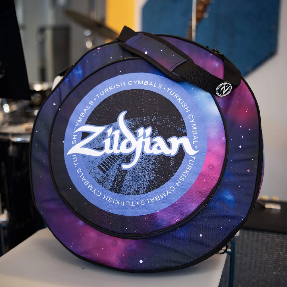 Zildjian ZXCB00320 Student Cymbal Backpack / 20-inch Cymbal Bag (Purple Galaxy)