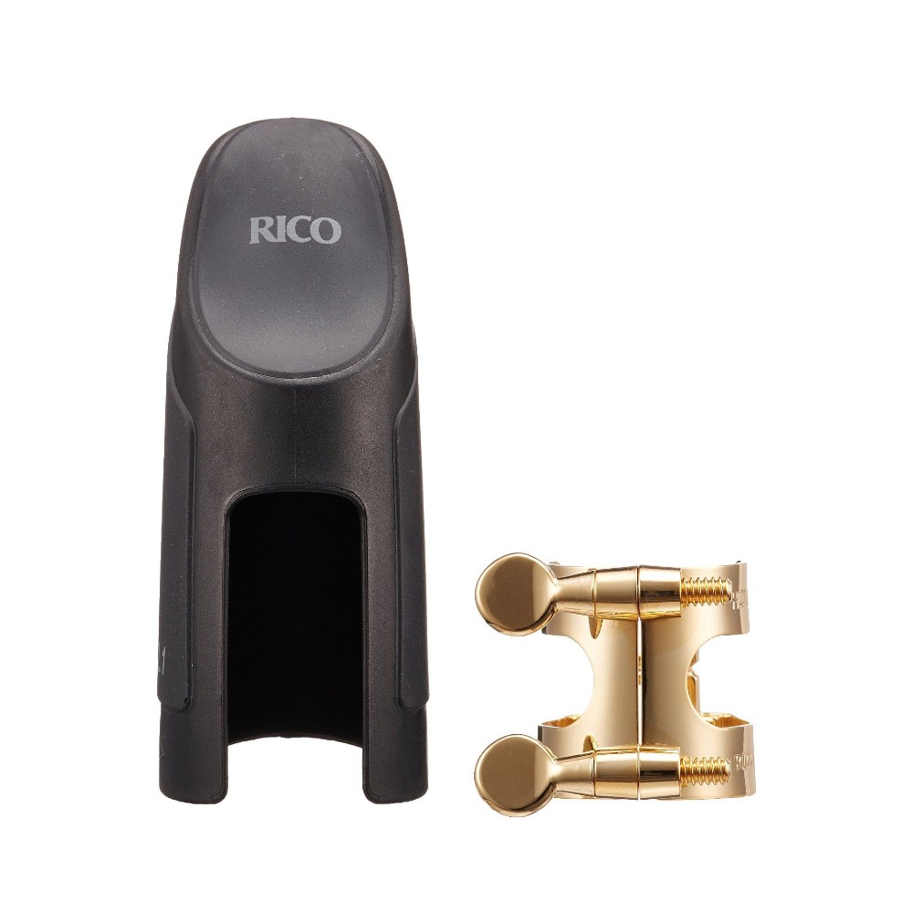 D'Addario HCL1G Gold Plated H-Ligature and Cap for Bb Clarinet