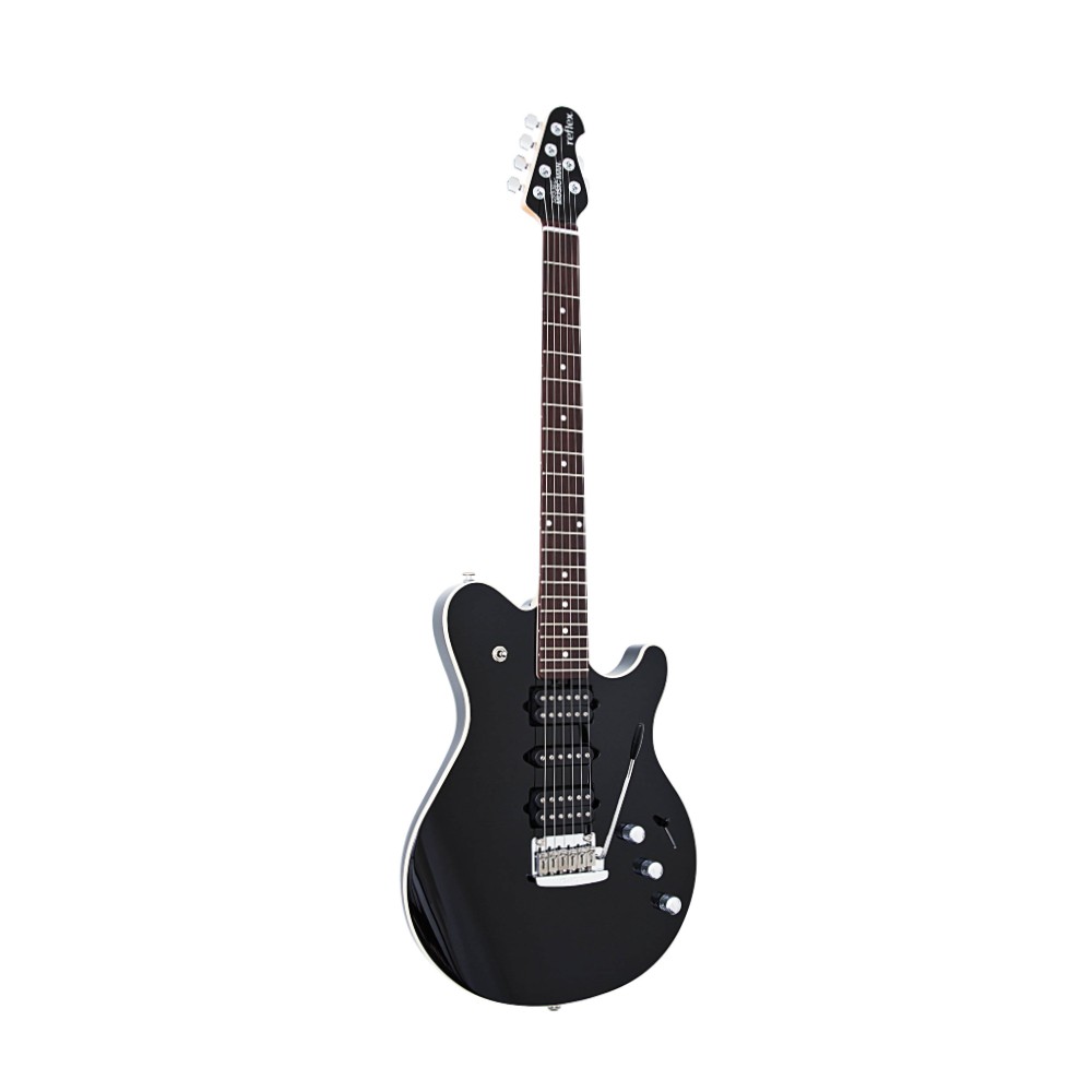 Ernie Ball Music Man Reflex Game Changer Electric Guitar (Black)