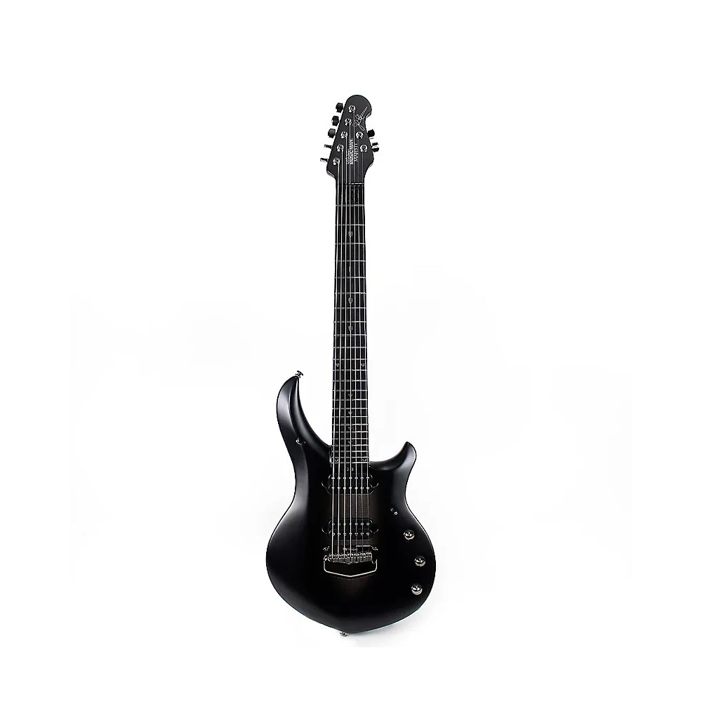 Ernie Ball Music Man John Petrucci 7 with Piezo Electric Guitar - Left-handed - Stealth Black (H97100)