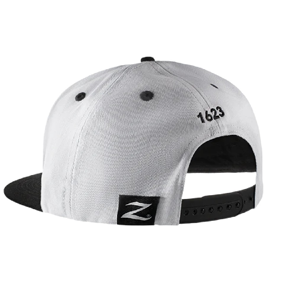 Zildjian ZAHC0022 6-Panel Snapback Hat (White)